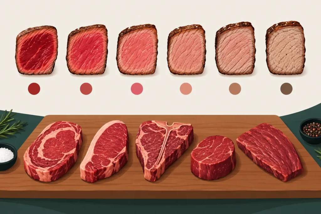 How to Choose Doneness for Every Steak Cut