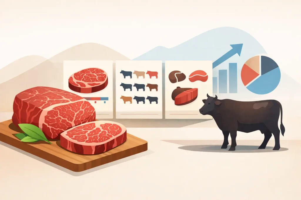 How Wagyu Steak Is Graded: A5, BMS, and Yield