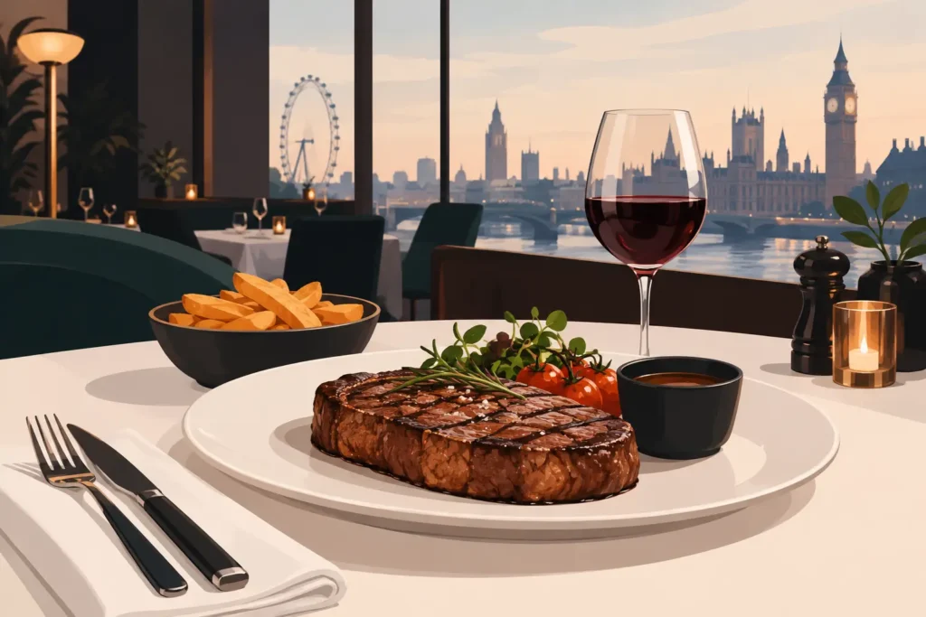 What a Premium Steakhouse London Should Deliver